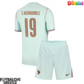 Francie Theo Hernandez #19 Dětské Venkovní dres komplet MS 2026 Krátký Rukáv (+ trenýrky)